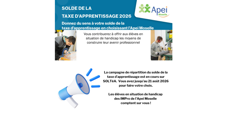solde taxe apprentissage 2026