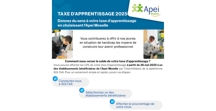 Taxe d'apprentissage 2025 : 1ère campagne de répartition