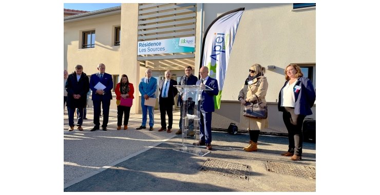 Inauguration de la résidence Les Sources à Volkrange