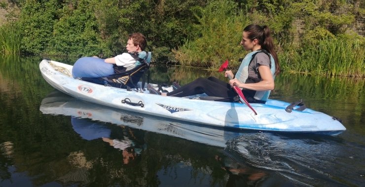 Du kayak pour les personnes polyhandicapées