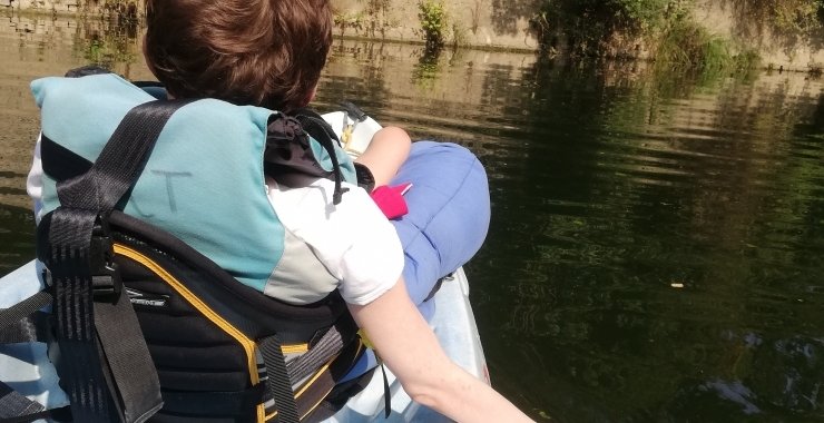 Du kayak pour les personnes polyhandicapées