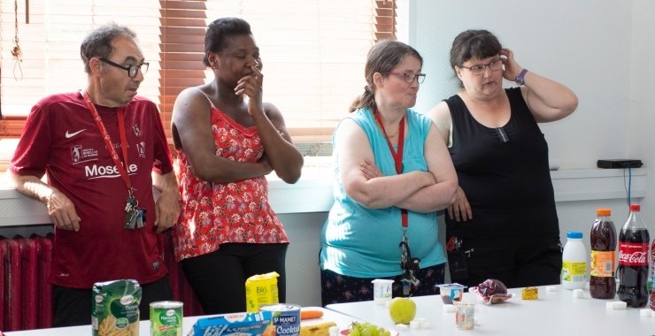 Atelier de sensibilisation au diabète à l’ESAT La Vallée