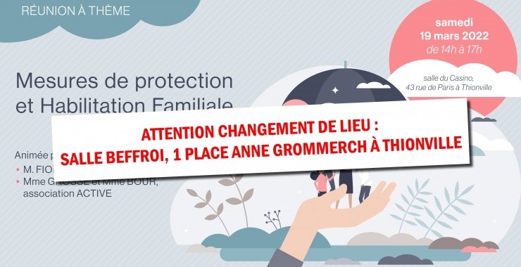Réunion à thème : mesures de protection et habilitation familiale