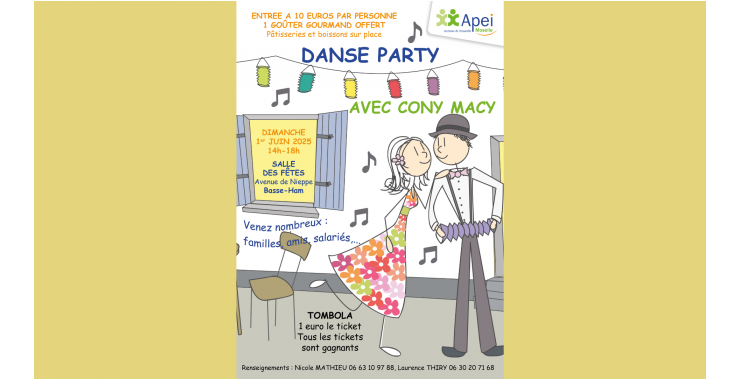 Danse Party avec Cony Macy