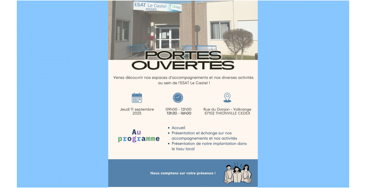 PORTES OUVERTES – ESAT Le Castel