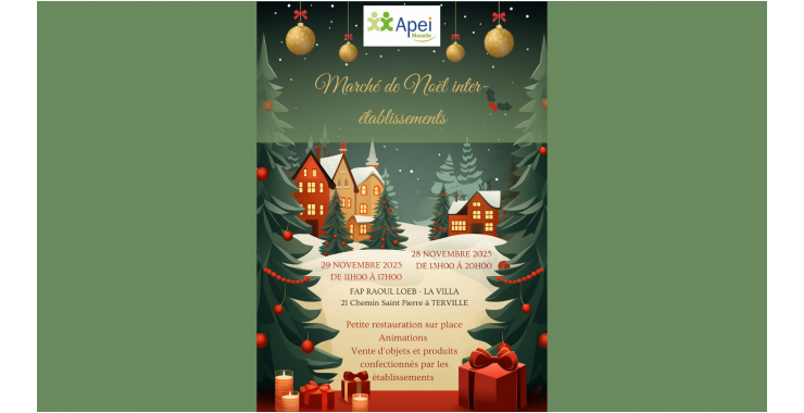 Marché de Noël inter-établissements