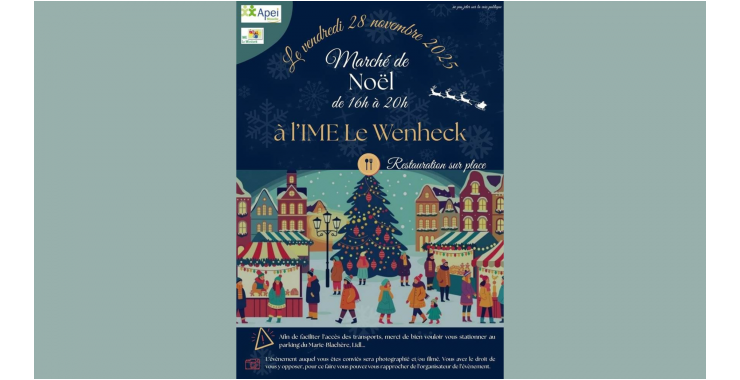 Marché de Noël - IME Le Wenheck