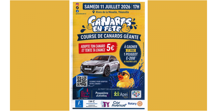 Canards en fête 11 juillet 2026