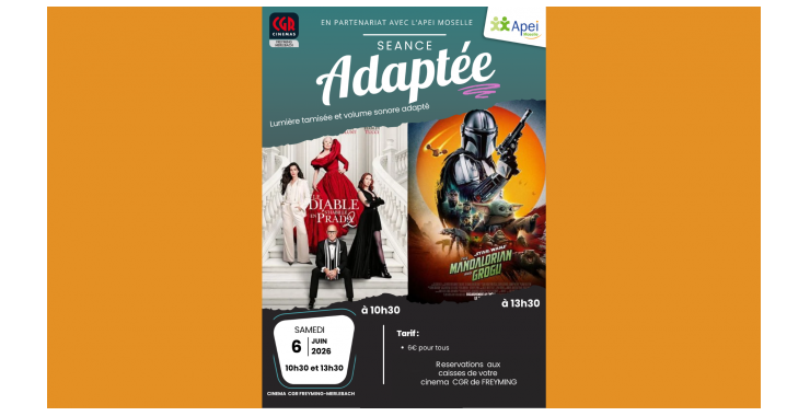 cinéma adapté juin 2026