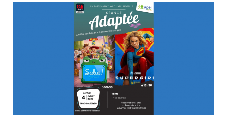 cinéma adapté juillet 2026