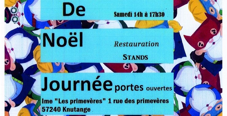 Marché de Noël et portes ouvertes de l'IME Les Primevères